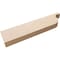 Ekena Millwork 2in. W x 6in. H x 24in. L Del Monte Woodgrain TimberThane Rafter Tail, Primed Tan RFTUR02X06X24DELRCPR - alternate 5
